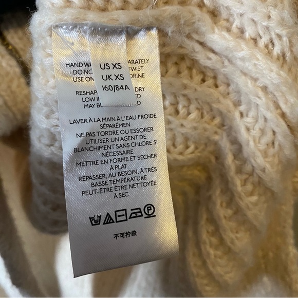 Anthropologie Pilcro Zip-Front Longline Wool Blend Cardigan - Picture 6 of 9